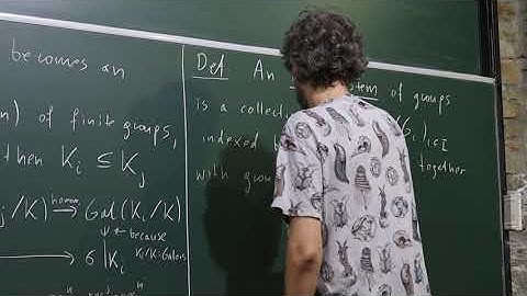 Online Courses #17 - Model Theory (Infinite Galois Theory I) by Piotr Kowalski