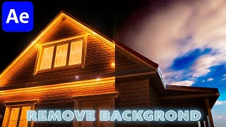 Easy REMOVE BACKGROUND from VIDEO in After Effects Rotobrush Tutorial