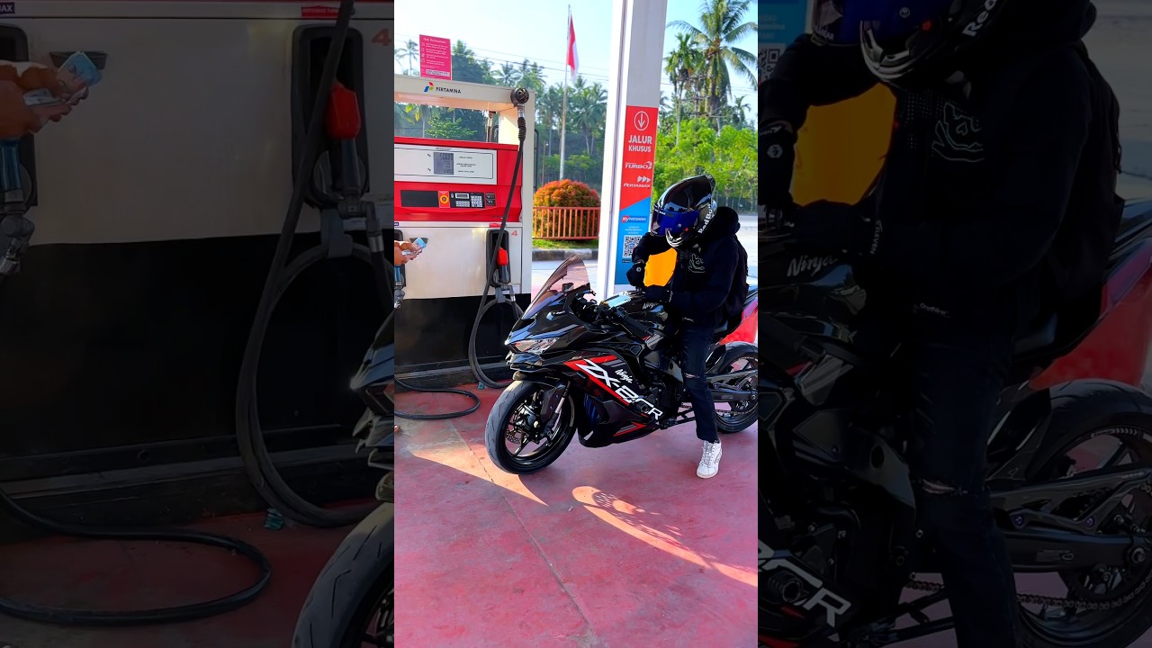 【blackninja1】他のユーザーの方のご購入はご遠慮ください！ zx25r #pertamaxturbo #kawasakininja - YouTube