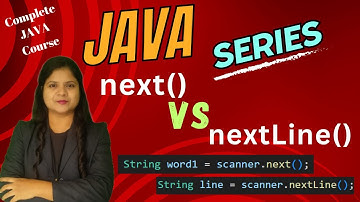 next() VS nextLine() methods in JAVA| Difference| JAVA Full course| Lecture 38| Padho Engineering