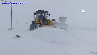 Erzurum, Kars Ve Ağrı Başta Olmak Üzere 1816 Köy Yolu Kapalı