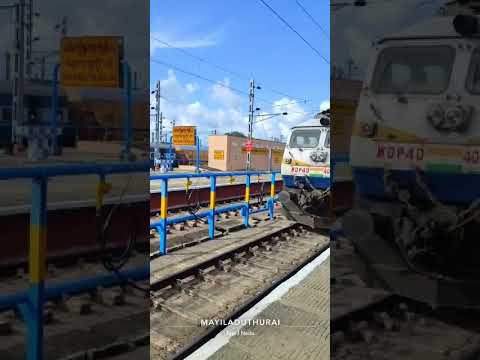Train Travel🚝🚆 #shorts #mayiladuthurai #india