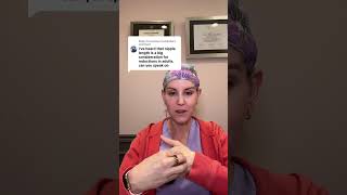 Is a low nipple a warning for Breast Reductions?