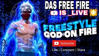 DAS FREE FIRE is live Gold to Garandmaster Adam Noob Gameplay new br Rank Push Op Gameplay ❤️ 📲🎮🖥️