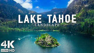 LAKE TAHOE (4K video UHD) - A Spectacular Freshwater Lake Nestled Amidst The Sierra Nevada Mountains