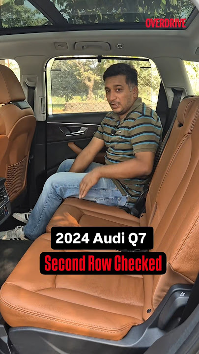 2024 Audi Q7 Second Row Checked #overdrive #audiq7