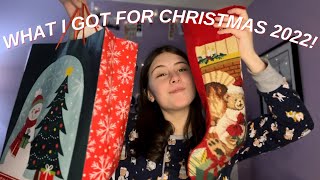 CHRISTMAS HAUL 2022! what i got for christmas!! vlogmas day 25