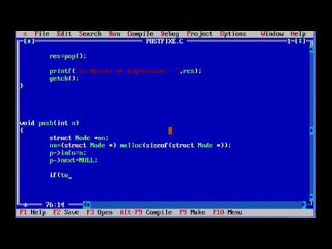 Evaluation of Postfix Expression using Stack