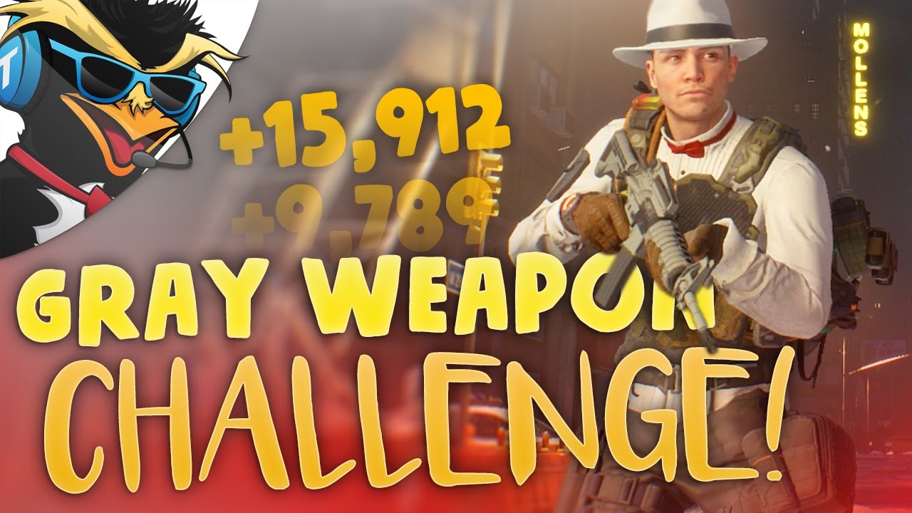 GRAYS ARE ACTUALLY AMAZING! (CHALLENGE) - The Division 1.6 Last Stand Funny Moments