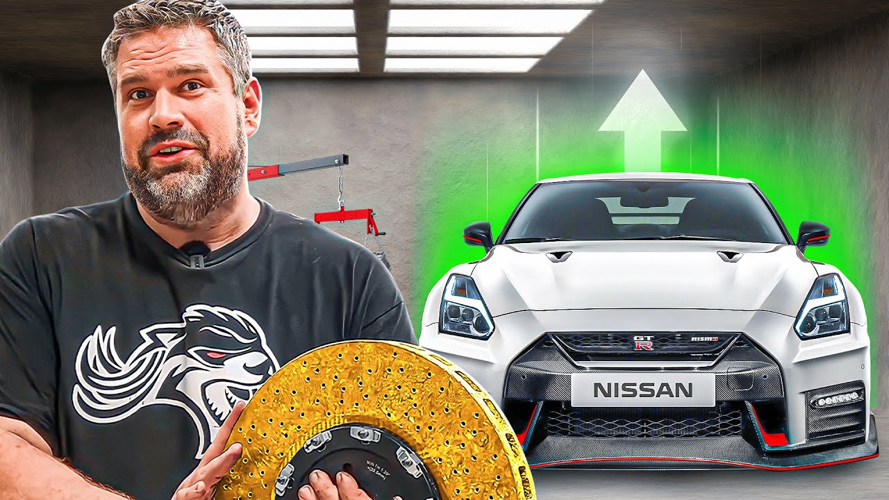Могут ли детали от Chevrolet улучшить Nissan GT-R R35? Модернизация тормозов Godzilla!