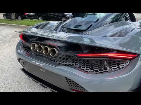 McLaren 765LT Exhaust and Pre Delivery Inspection at McLaren Tampa Bay