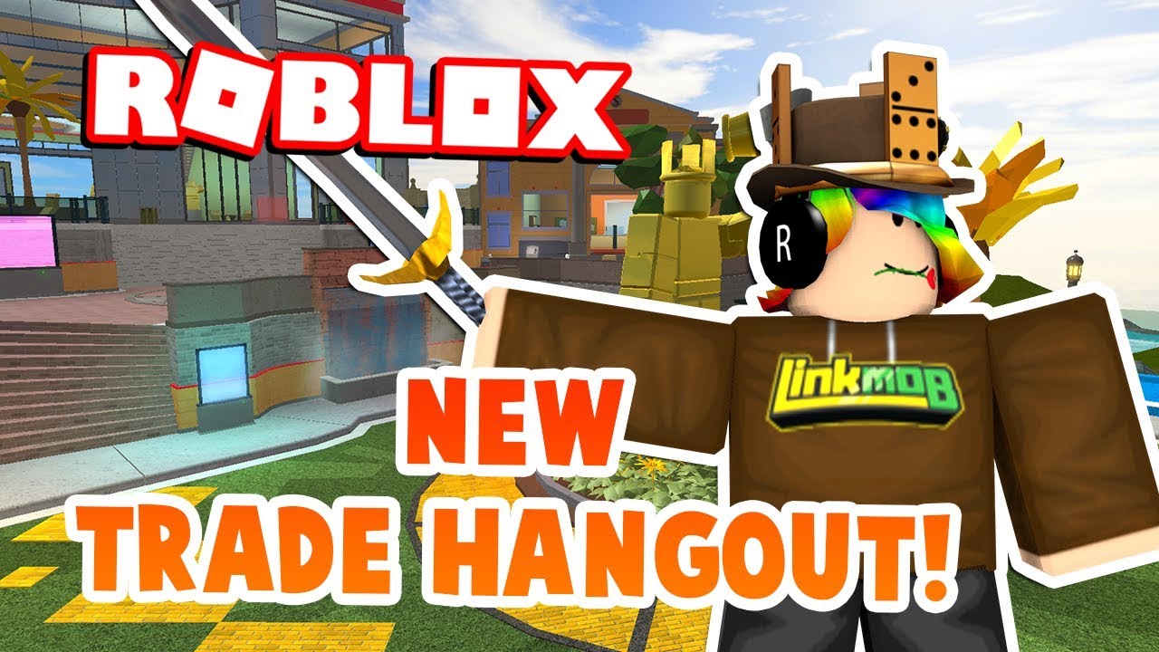 New Trade Hangout Exclusive First Look Linkmon99 Roblox - hes here new group hangout roblox