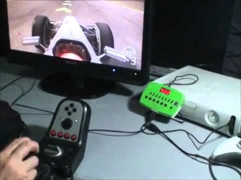 Logitech G27 Racing Wheel + XCM F1 Converter Xbox One MaxRace V.