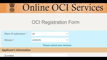 🇬🇧 🇮🇳 How to Apply for OCI CARD in UK OCI -Application in UK  #OCIcardinuk #ocicardinlondon