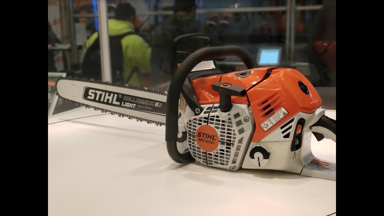 606 Spotted a Stihl MS 500i Fuel Injected Chainsaw at TCI Expo In  Pittsburgh 