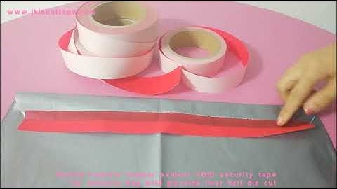 Partial transfer tamper evident VOID security tape