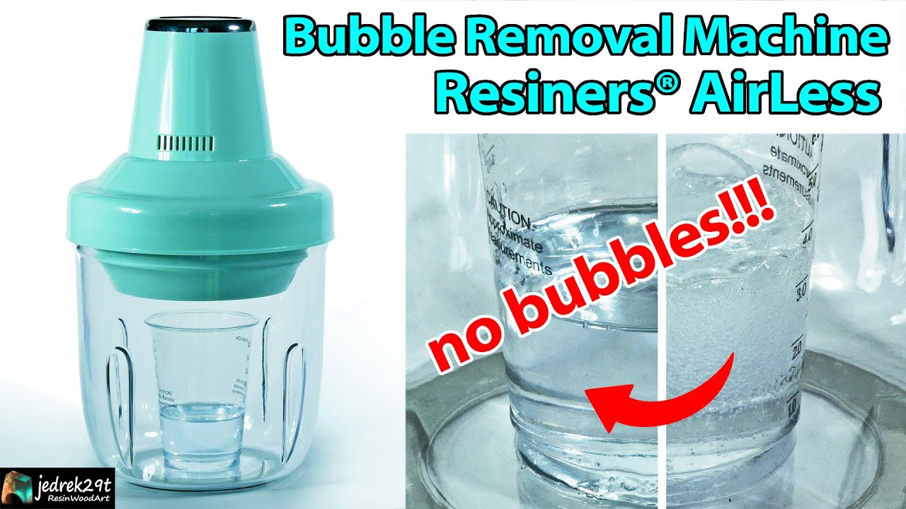Resiners Epoxy Bubble Removal Machine - Bubble Free in 5 minutes!