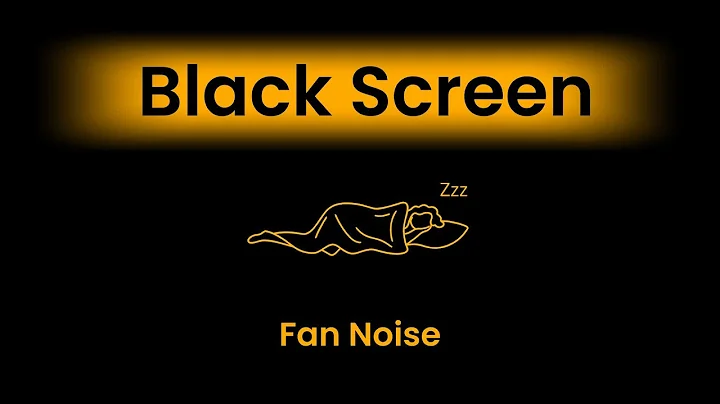 Black Screen | Fan Noise | 10 Hours | wa9 wi1 · z0141 · Water Light Flow