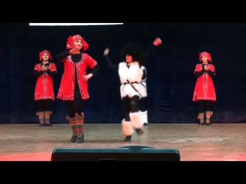 ანსამბლი \"განთიადი\" ცეკვა მთიელ ქალ-ვაჟთა | ansambli \"ganTiadi\"