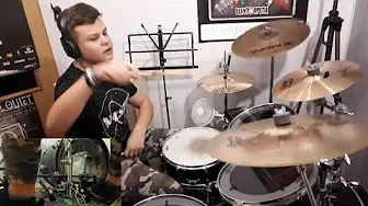 Luxtorpeda - Opty Pesy - drumcover - Szymon 14 lat Luxtorpeda - Opty Pesy - drumcover - Szymon 14 lat
