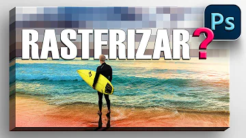 Como Desrasterizar texto Photoshop?