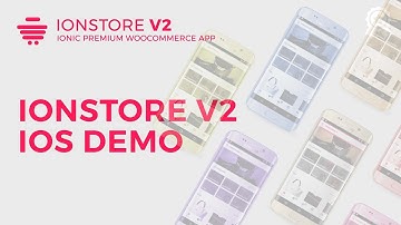 Ionstore 2 Tabs - Ionic WooCommerce Apps - iOS Demo