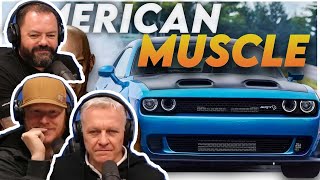 Top 5 Greatest AMERICAN MUSCLE Cars Ever REACTION | OFFICE BLOKES REACT!!