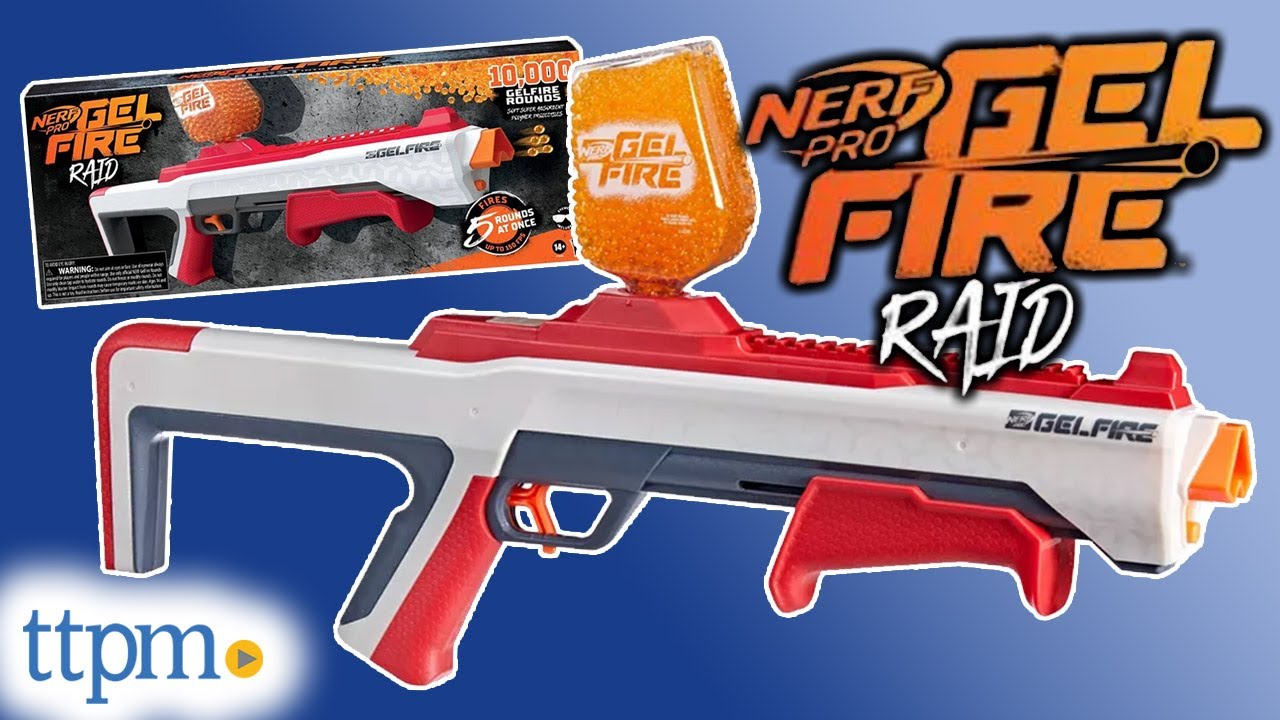 NERF Gelfire Raid Blaster 