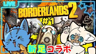 【Borderlands2】親友猫とサイコで遊ぶ‼🐈✨つー‼#１《ケモノVtuber》