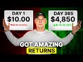 I Invested $10 a Day for 1 Year and Crushed the Market!