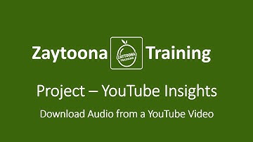 OpenAI API with Node.js - YouTube Insights: Lesson #2 (Download Audio from a YouTube Video)