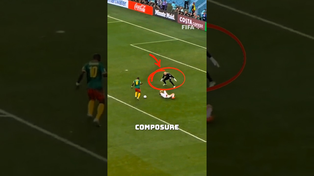 The Smartest Goal in World Cup History! 🧠⚽#Aboubakar #WorldCup #FootballSkills #SoccerGenius