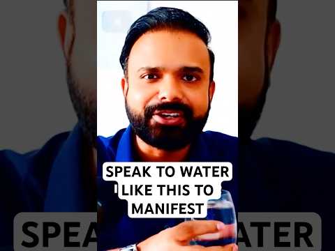 Most Powerful Water Manifestation Technique | Dr Emoto Masaru Water Memory