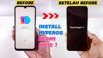 Cara Install HyperOS di Hp Redmi Note 7