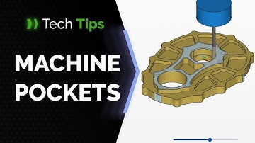 How to Machine Pockets with Onshape CAM Studio - Tech Tip