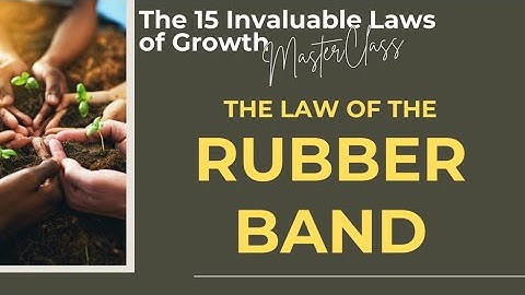 FREE WORKSHOP - How to Gain Influence Without a Title Pt. 2 - #LawoftheRubberBand