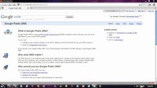 Google Public DNS - Try a new DNS (Faster Internet?)