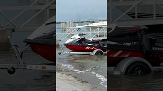 Backing Up Jetski At The Dock In Fort De Soto #jetboat #jetski #yamahagp1900