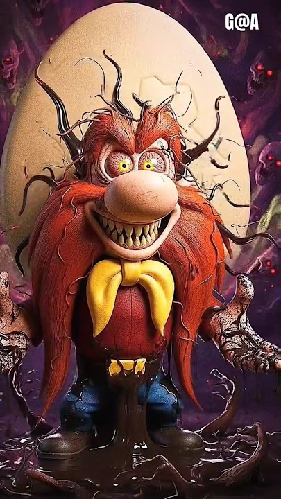 The Bugs Bunny Show horror version #creepy