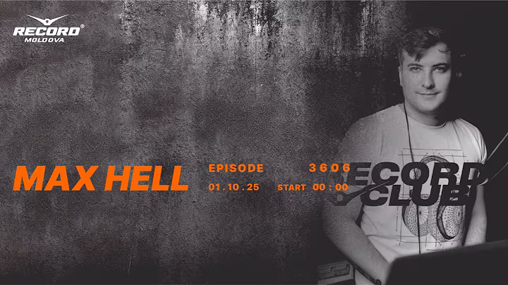 Indie Dance mix by  DJ MAX HELL  | Radio RECORD Moldova | episode 3606| 2025-01-10