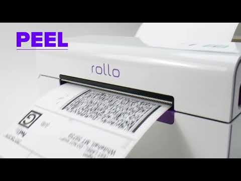 Rollo 4x6 Shipping Labels - video from Rollo