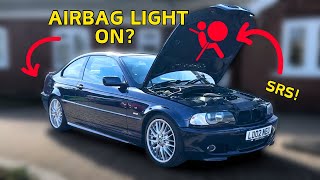 How I RESET the E46 AIRBAG WARNING LIGHT SRS | DIY TUTORIAL