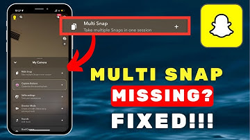 How To Get MULTI SNAP OPTION BACK on Snapchat - iPhone & Android