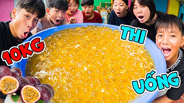 Thái Chuối Dẫn Trẻ Trâu Đại Náo Vườn Chanh Leo - Người Cuối Cùng Uống Sinh Tố Chanh Leo