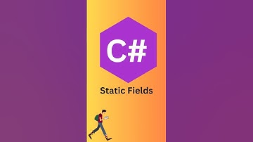 C# Static fields #shorts #shortscoding