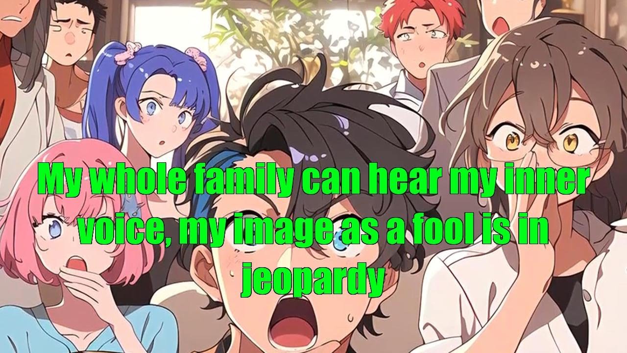 My whole family can hear my inner voice, my image as a fool is in jeopardy