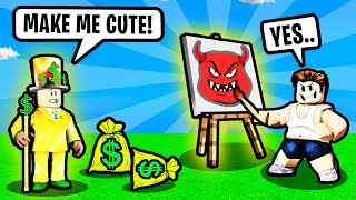 Making THE MOST PRICELESS ART EVER! - Roblox Starving Artist