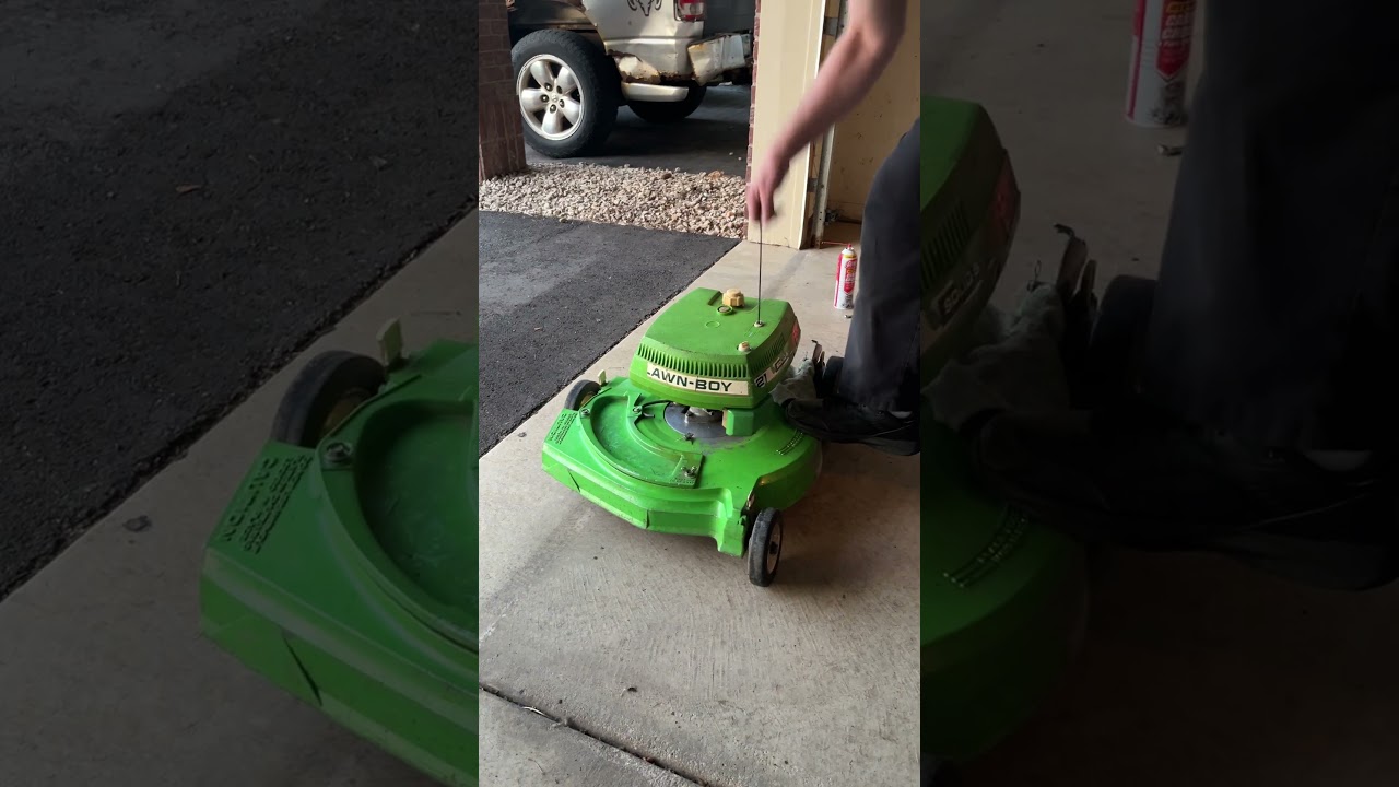 1976 Lawn Boy start after MANY years of sitting