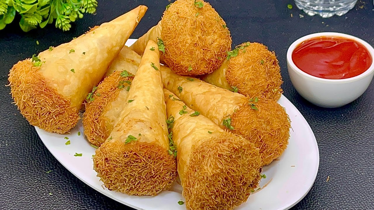 Специальные рецепты на Рамадан | Конусы с копчёной курицей | Рамадан 2023 | Специальные рецепты н...