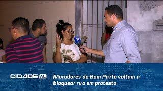 Falta de Água: Moradores do Bom Parto voltam a bloquear rua em protesto